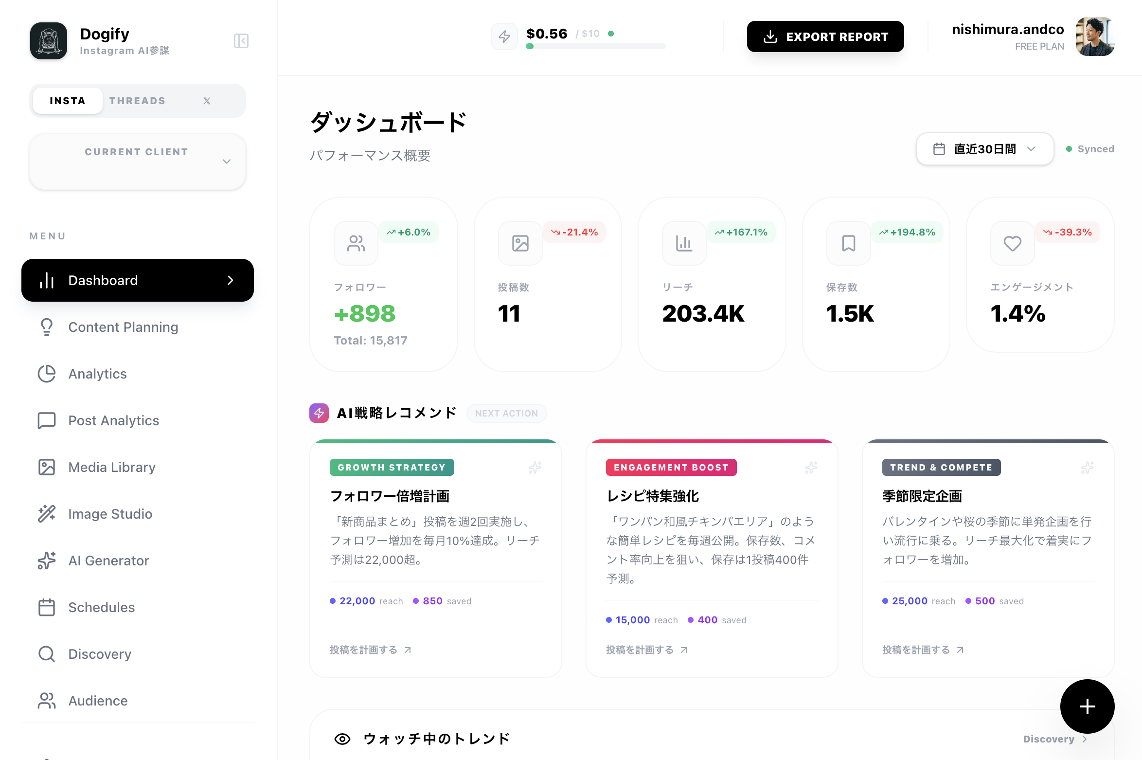 DOGiFY Dashboard